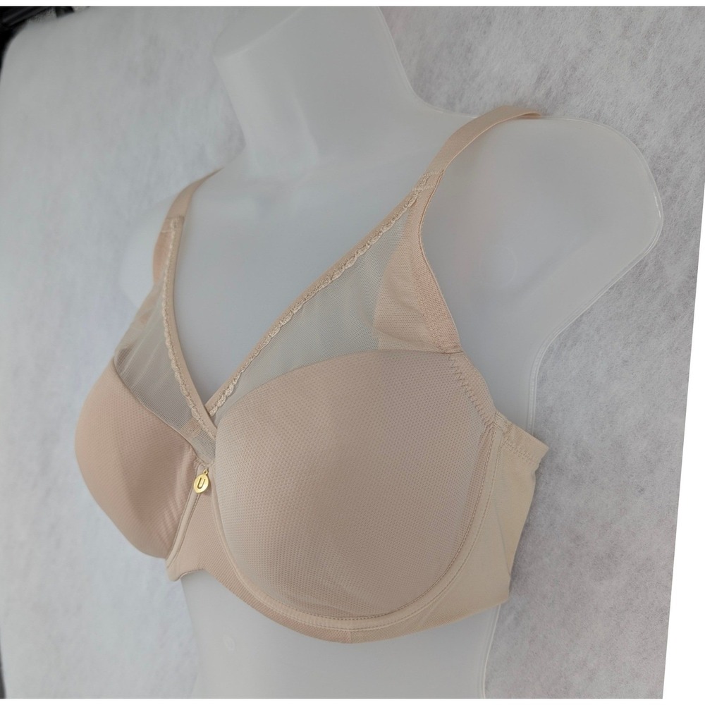 3 Understance Flexwire Ivy Smooth & Salma Bras 32G Beige Rose Latte NWT - Picture 3 of 13